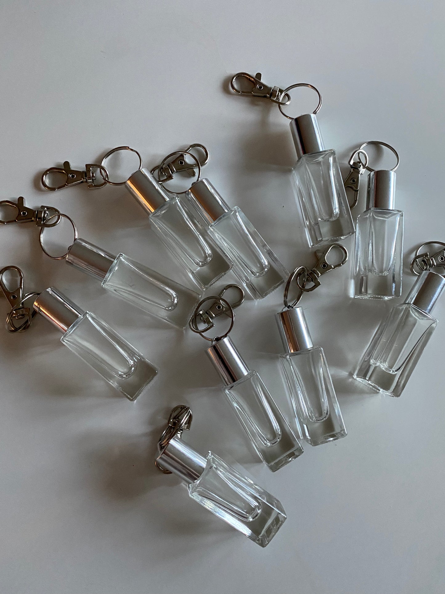 DETASH SALE | Set of 10 Luxe Square Roller Keychains 5ml